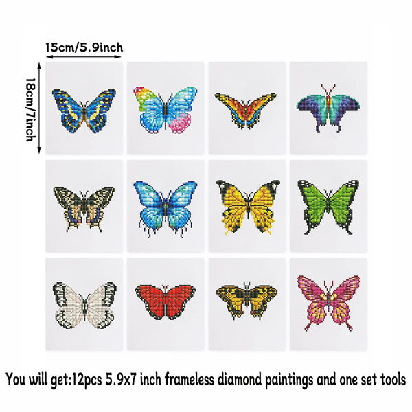Butterfly Mini Diamond Painting Set