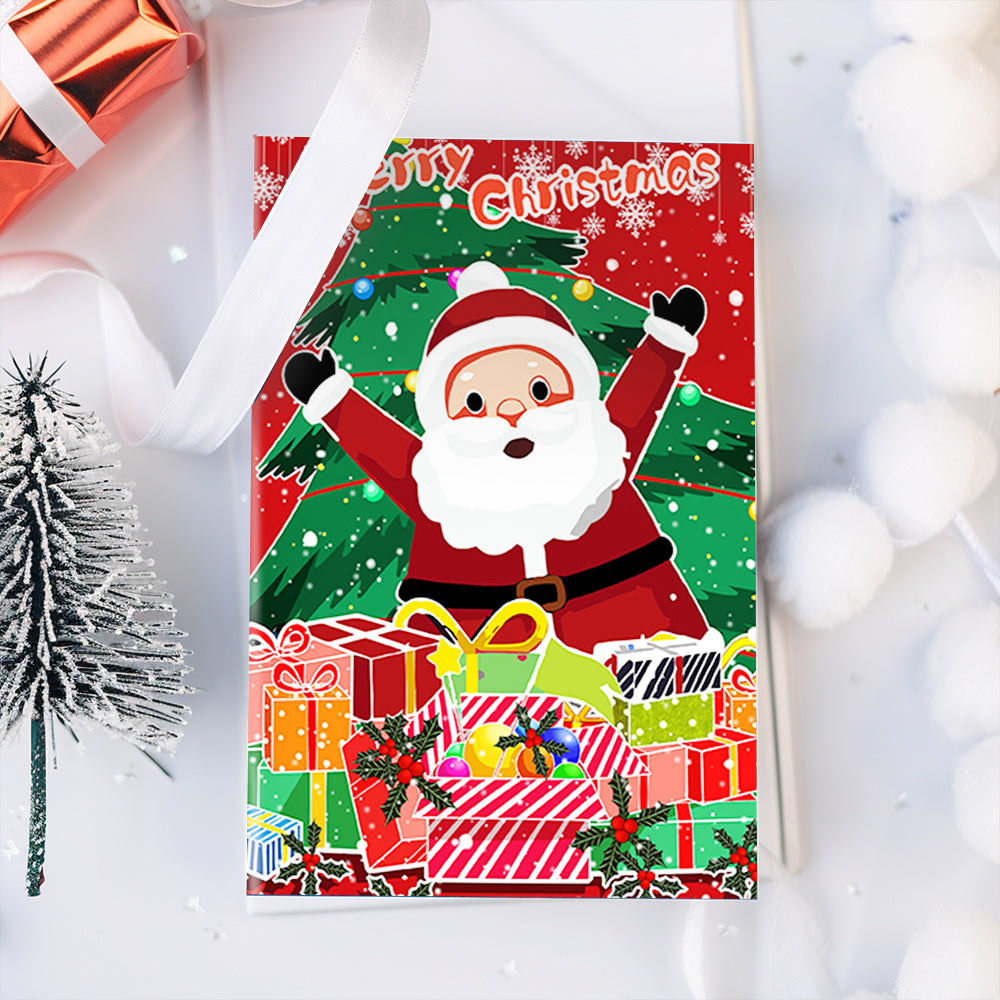 Winter Christmas Paint By Numbers Greeting Card Set