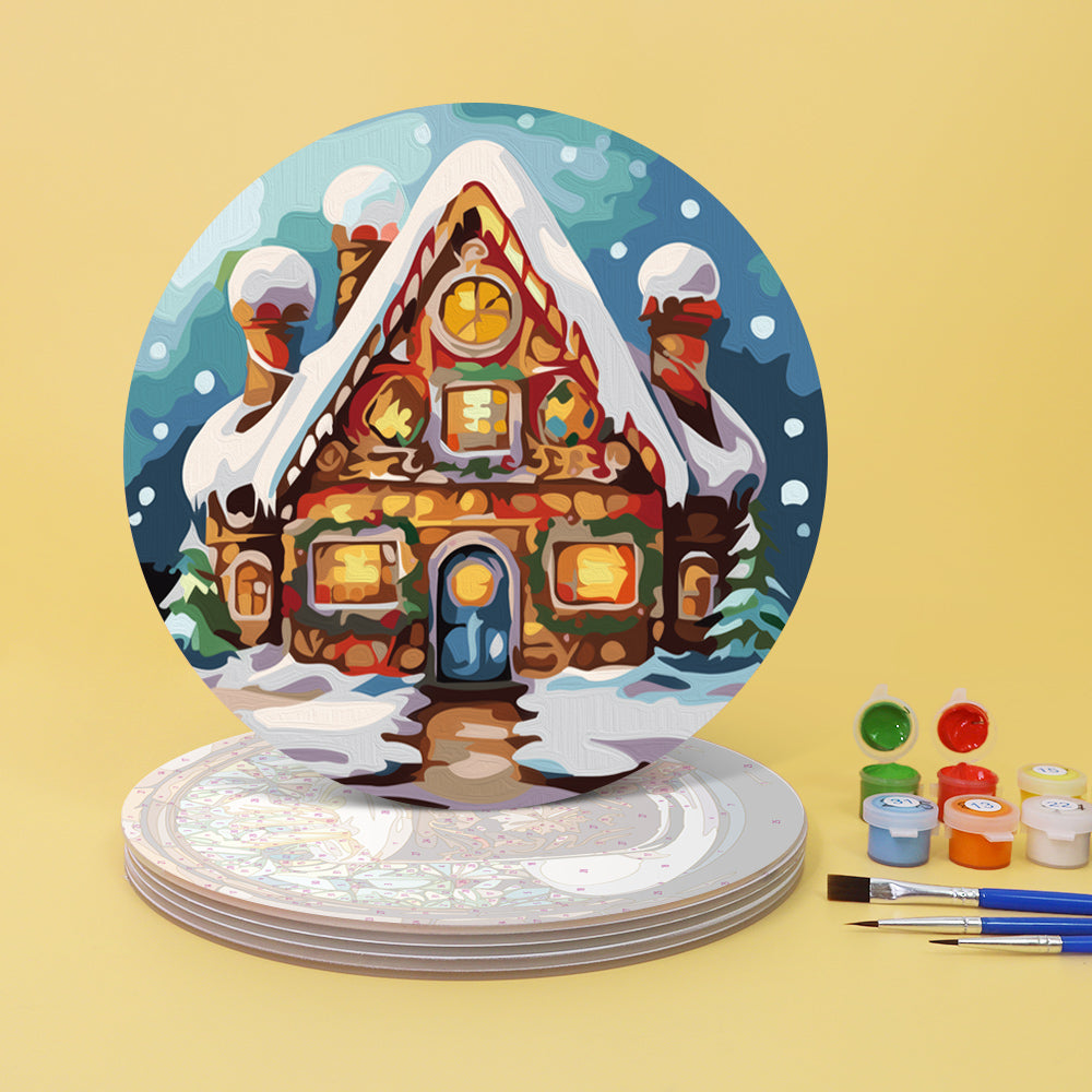Winter Wonderland Paint By Numbers Placemat Set