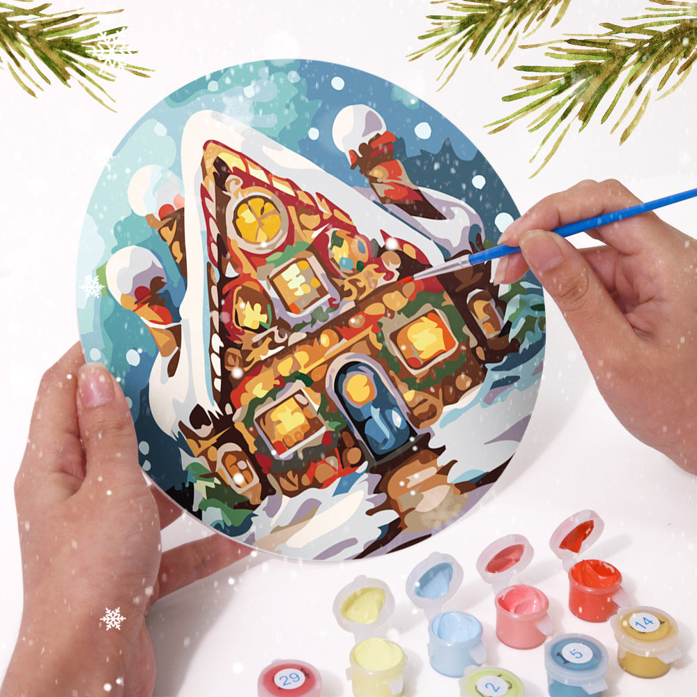 Winter Wonderland Paint By Numbers Placemat Set