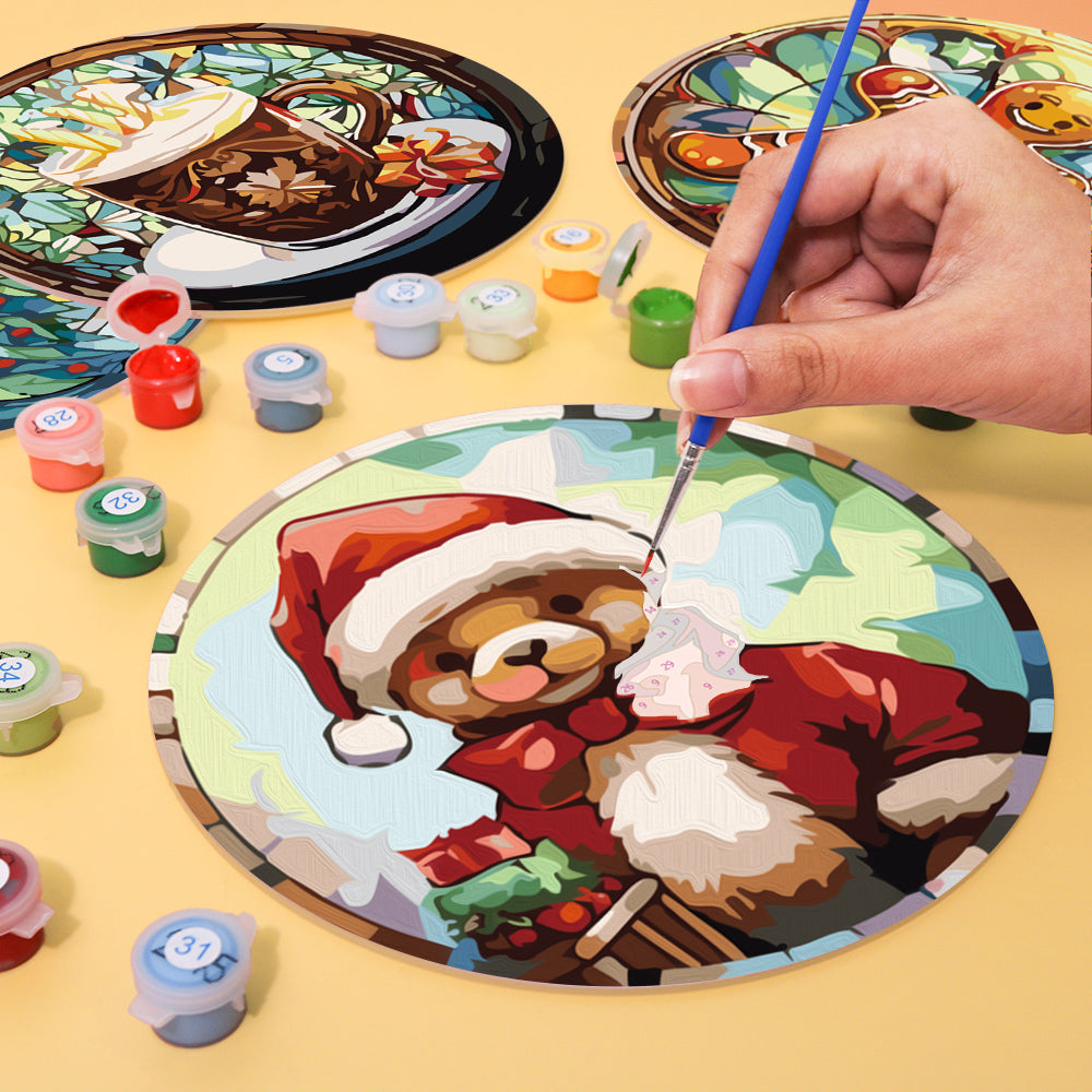 Winter Wonderland Paint By Numbers Placemat Set