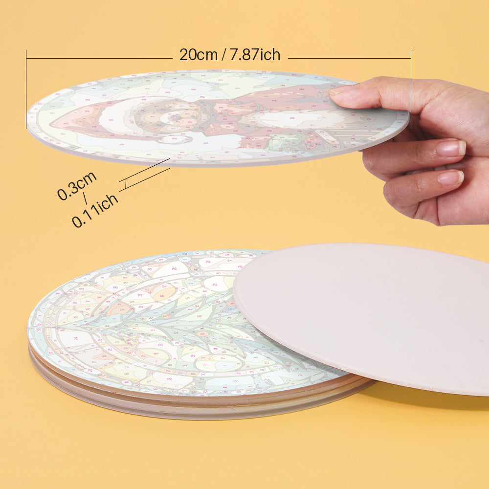 Winter Wonderland Paint By Numbers Placemat Set