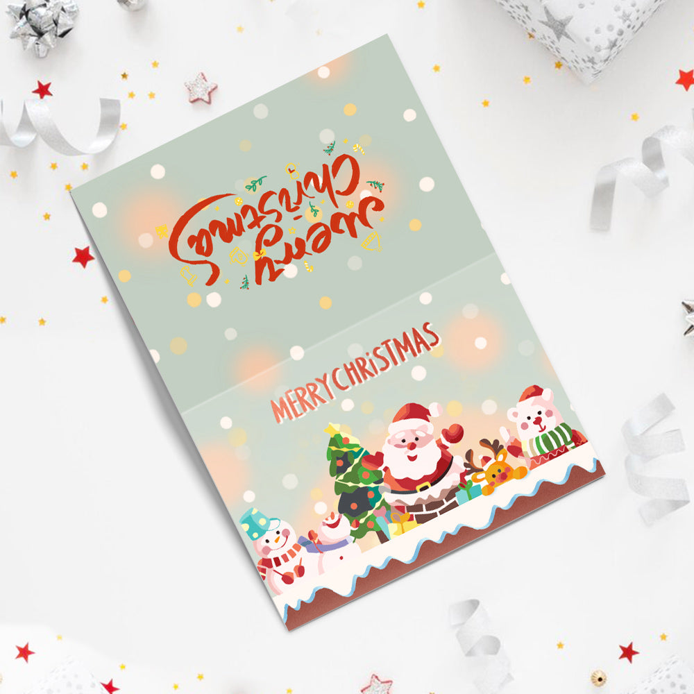 Christmas Eve Paint By Numbers Greeting Card Set