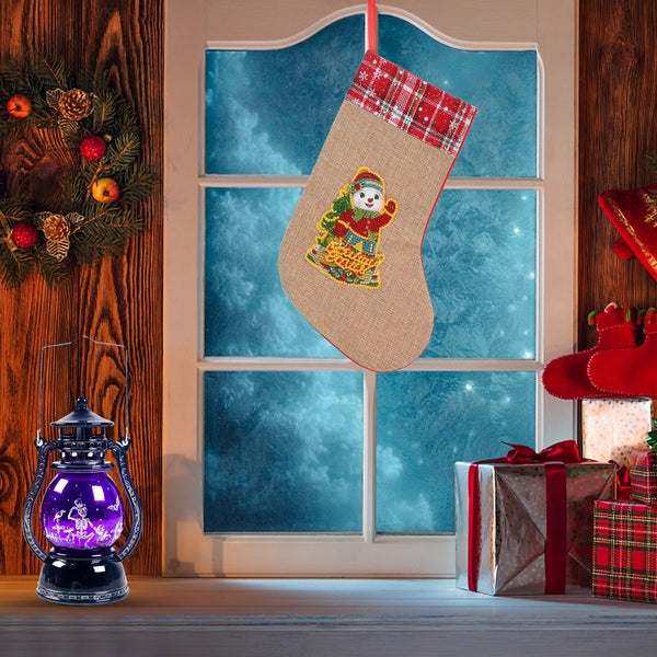 Diamond Drawing Christmas Sock