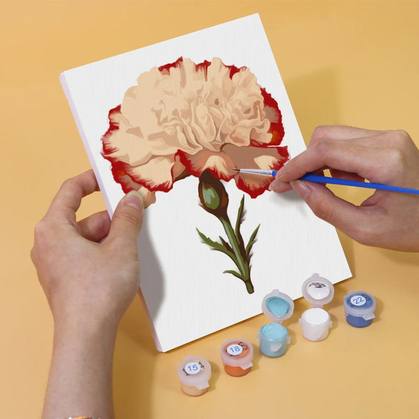 Colorful Flower Mini Paint By Numbers Set