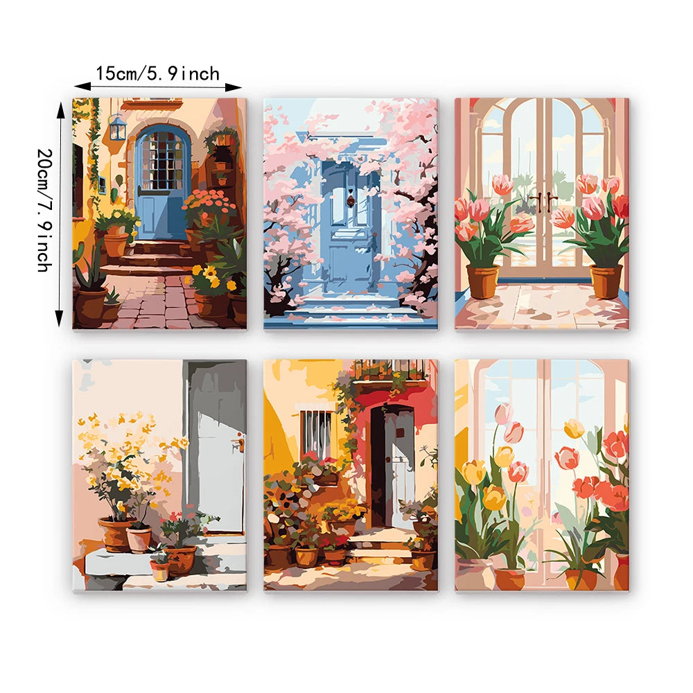 Potted Plant Mini Paint By Numbers Set
