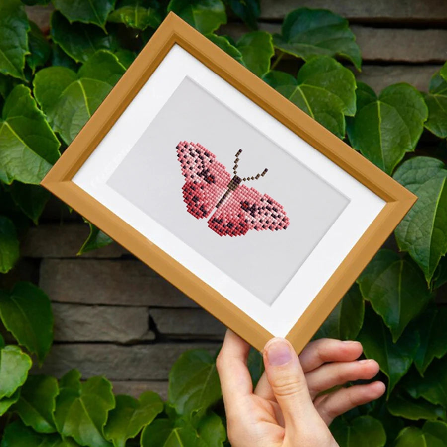Butterfly Landscape Mini Diamond Painting Set