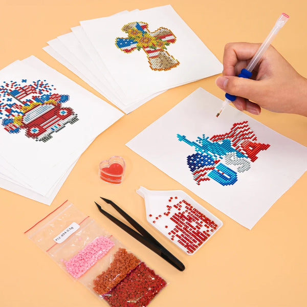 Love America Mini Diamond Painting Set