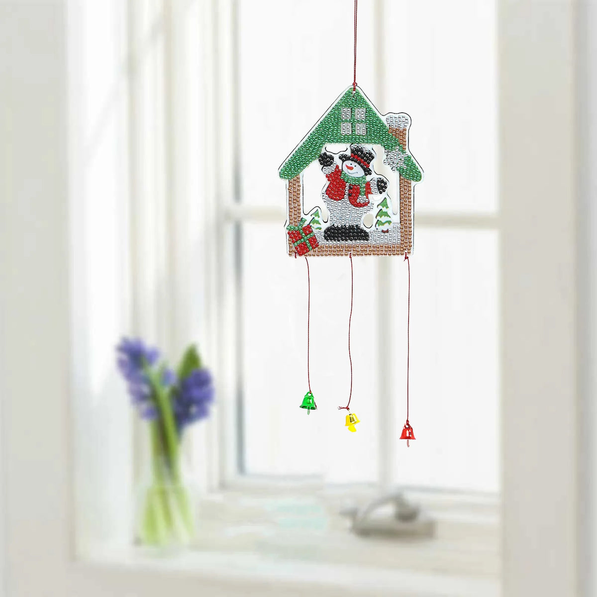 5D Diamond Holiday Wind Chime