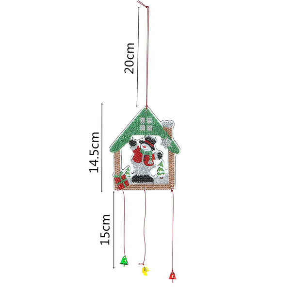 5D Diamond Holiday Wind Chime