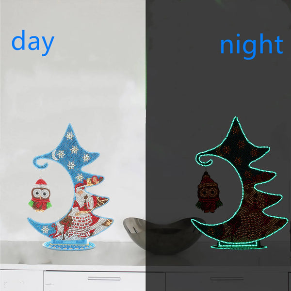5D Acrylic Diamond Christmas Tree Decoration