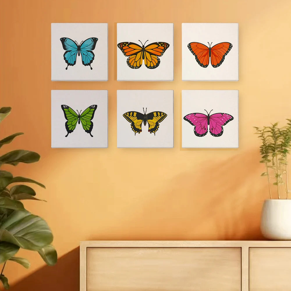 Butterflies Mini Paint By Numbers Set