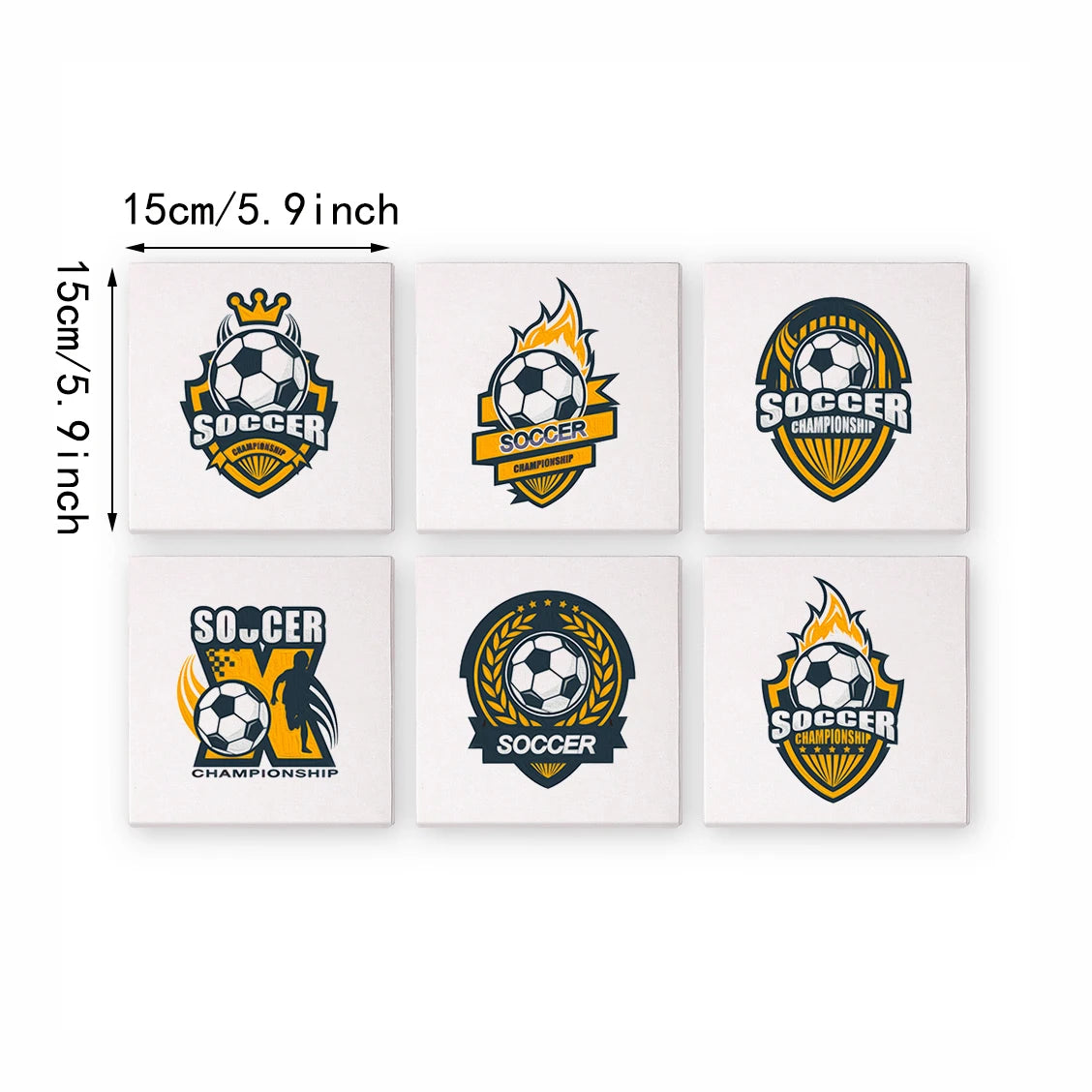 Football Mini Paint By Numbers Set