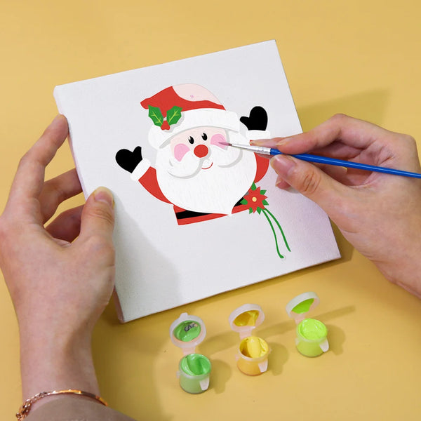 Christmas Animals Mini Paint By Numbers Set