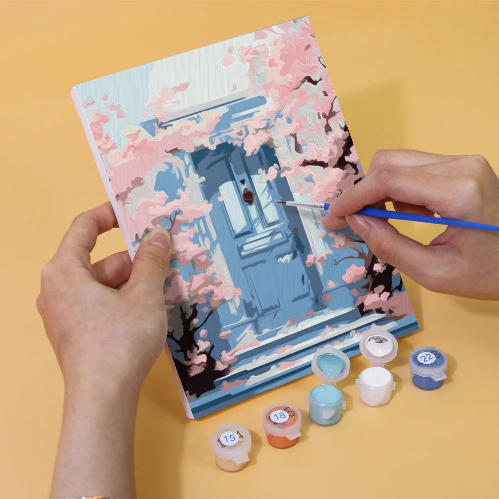 Potted Plant Mini Paint By Numbers Set