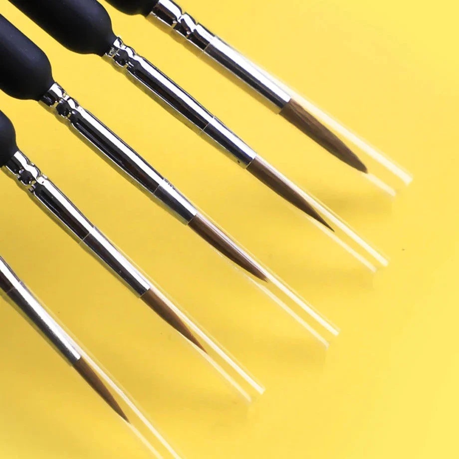 10 pcs Professional Miniature Paint Brush Set