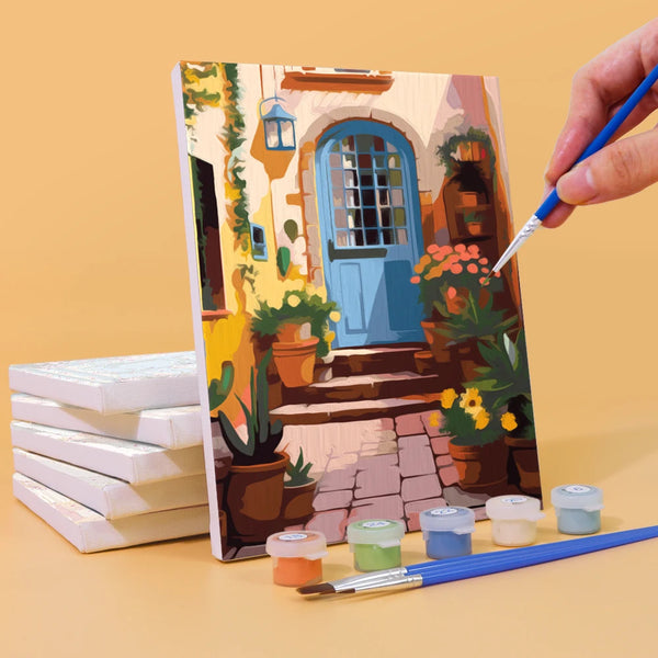 Potted Plant Mini Paint By Numbers Set