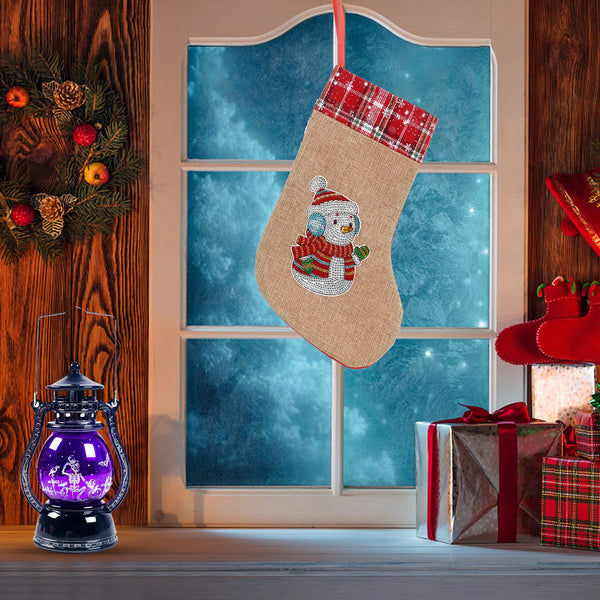 Diamond Drawing Christmas Sock