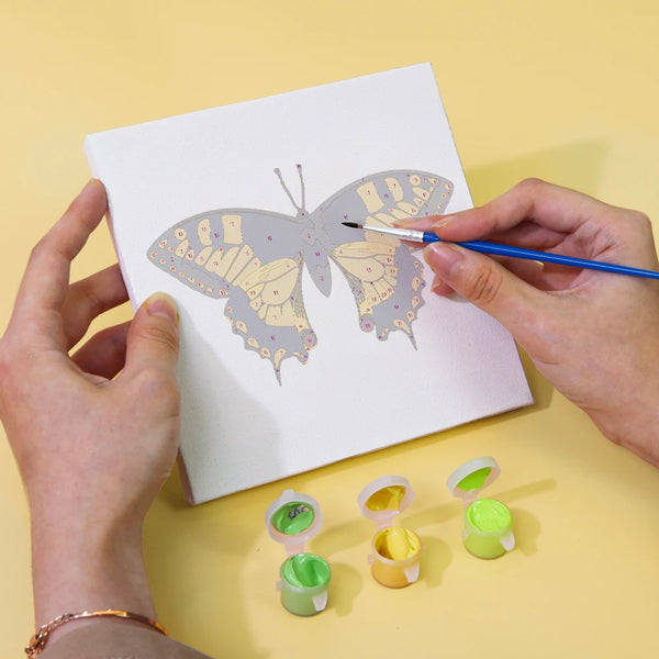 Butterflies Mini Paint By Numbers Set