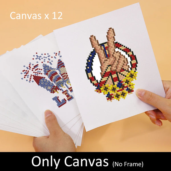 Love America Mini Diamond Painting Set
