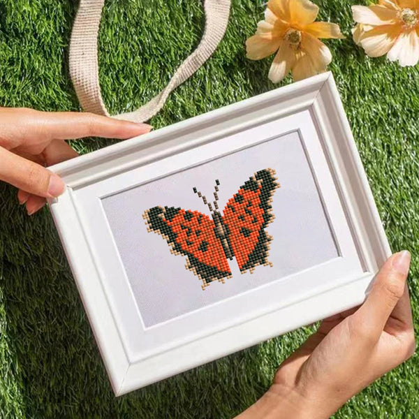 Butterfly Landscape Mini Diamond Painting Set