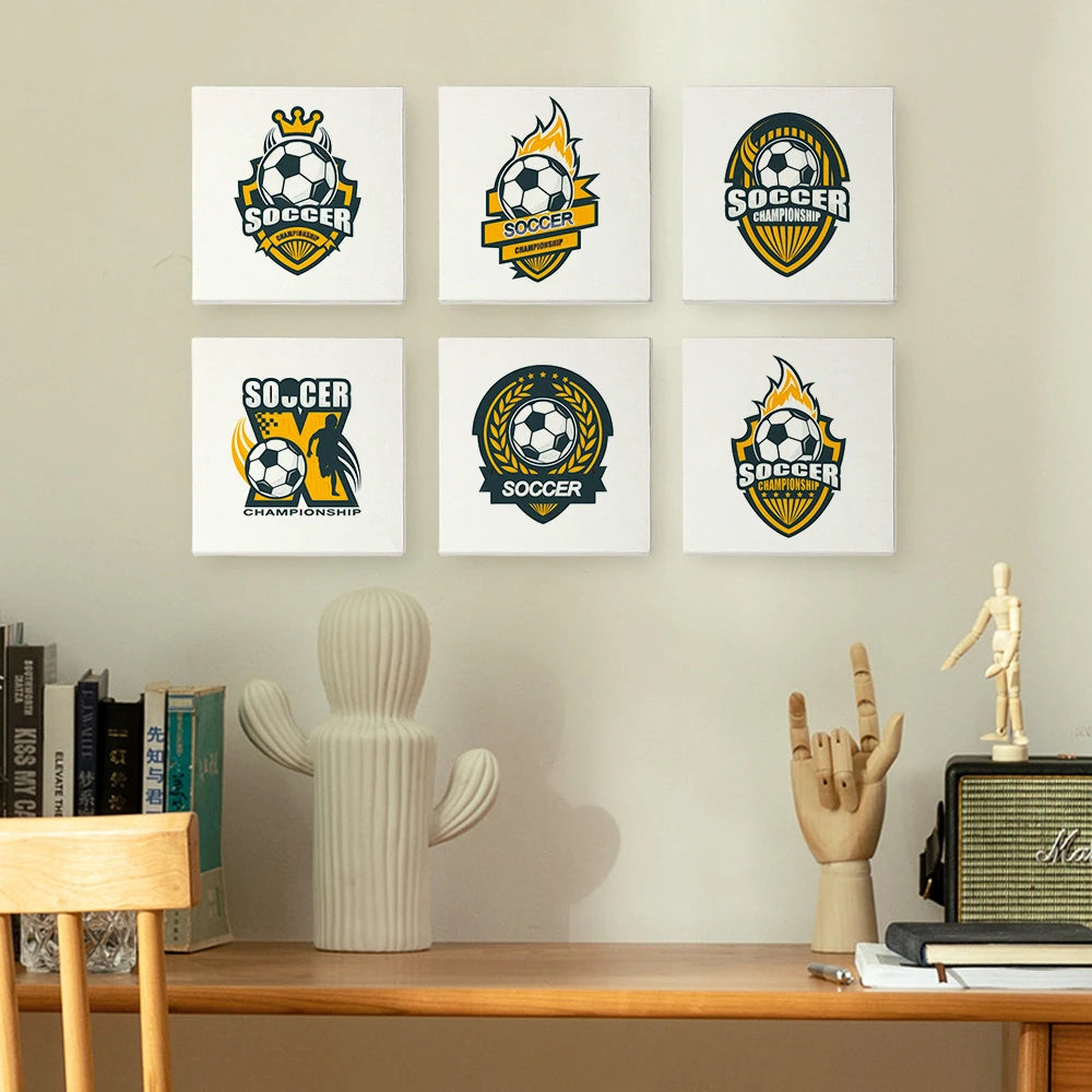 Football Mini Paint By Numbers Set