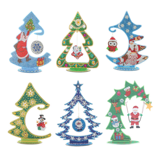 5D Acrylic Diamond Christmas Tree Decoration