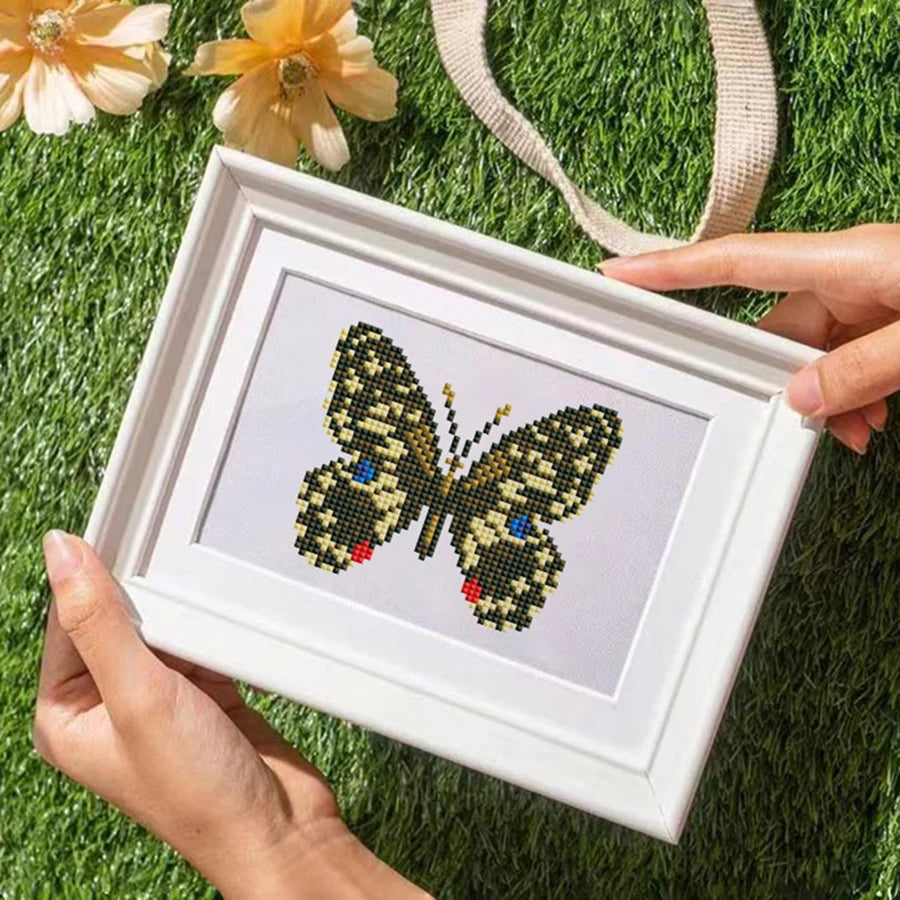 Butterfly Landscape Mini Diamond Painting Set
